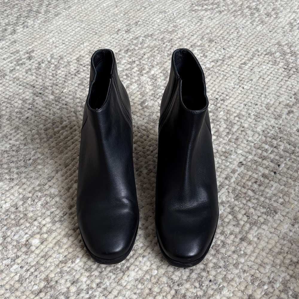 Rachel Comey Black Leather Ankle Booties